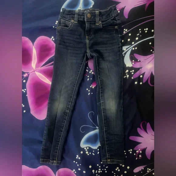 Wonder Nation Toddler  Skinny Jeans - Dark Blue - Picture 2 of 4